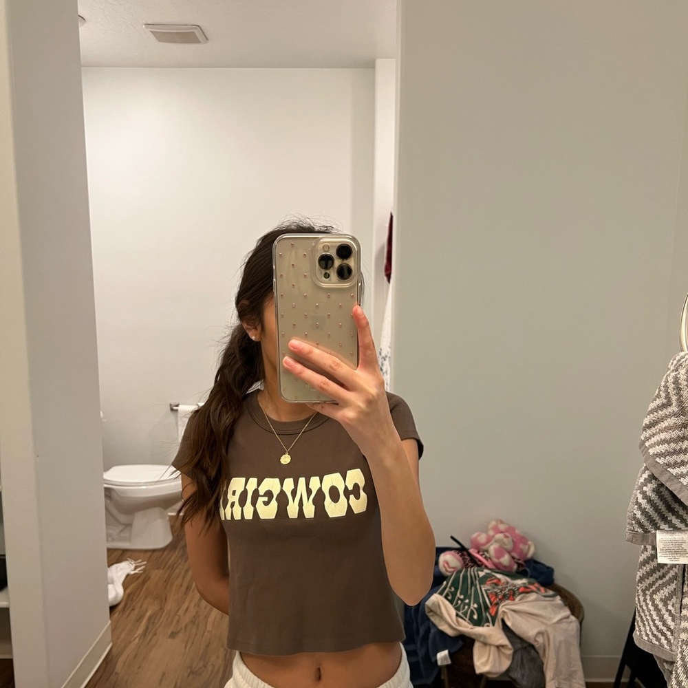 Cowgirl Brandy Melville tee
